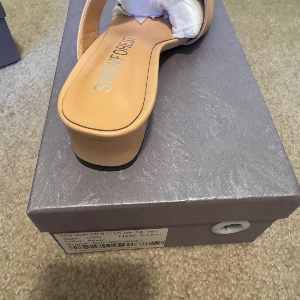 Women's Tan Mules